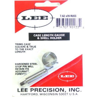 Lee Precision Case Length Gauge & Shell Holder 7.62x39 RUSS (90133)