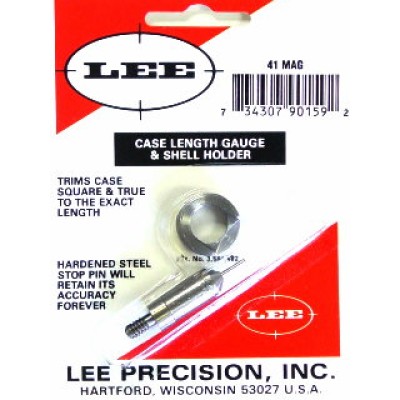 Lee Precision Case Length Gauge & Shell Holder 41 MAG (90159)