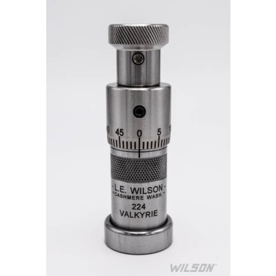 L.E Wilson Stainless Chamber Type Micrometer Seater (VLD Stem) 17 TACTICAL (S17TAC)