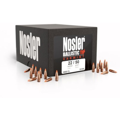 Nosler Ballistic Tip 6mm .243 55Grn Spitzer 100 Pack NSL24055