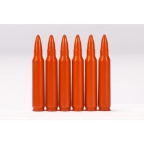 A-Zoom Snap Caps 223 REM ORANGE (6 Pack) (AZ12422)