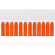 A-Zoom Snap Caps 38 SPL ORANGE (12 Pack) (AZ16418)