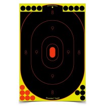 Birchwood Casey Shoot-N-C 12x18" Silhouette Target (5 Pack / 90 Pasters) (34605)