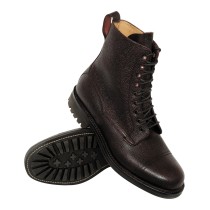 Hoggs Of Fife Rannoch Veldtschoen Lace Boot (Size UK 10.5) (DARK BROWN) (668R/BR/105)