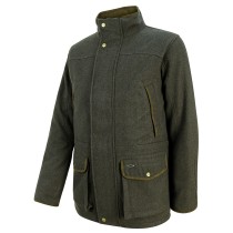 Hoggs Of Fife Lairg Waterproof Wool Jacket (DARK GREEN) (Size S) (LAIR/DG/1)