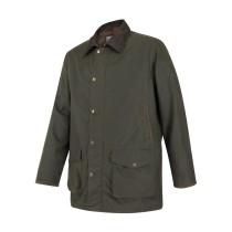 Hoggs Of Fife Caledonia Men's Wax Jacket (Size 3XL) (ANTIQUE OLIVE) (CMWJ/AO/6)