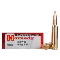 Hornady Ammunition 308 WIN 165Grn SST SPF HORN-80983