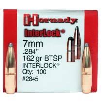 Hornady Interlock 284/7MM 139Grn BTSP 100 Pack HORN-2825