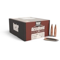 Nosler AccuBond-LR 6.5mm .264 142Grn SP 100 Pack NSL58922