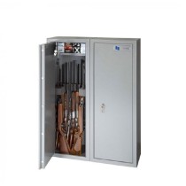 The Brattonsound Atlas AR20 gun safe will hold up to 20 rifles (with scopes) and comes with 2x 203mm internal locking tops