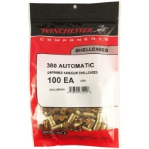 Winchester Brass 380 AUTO (100 Pack) (WINU380)