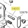 Dillon RL550 / Square Deal B Primer Feed Stop Pin (SPARE PART) (14051)