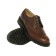Hoggs Of Fife Glengarry Brogue Shoes (Size UK 9) (MID BROWN) (135R/BR/90)